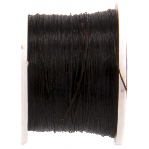 Turrall Regular Thread Pre-Waxed Black Fly Tying Threads (Product Length 71.08 Yds / 65m)